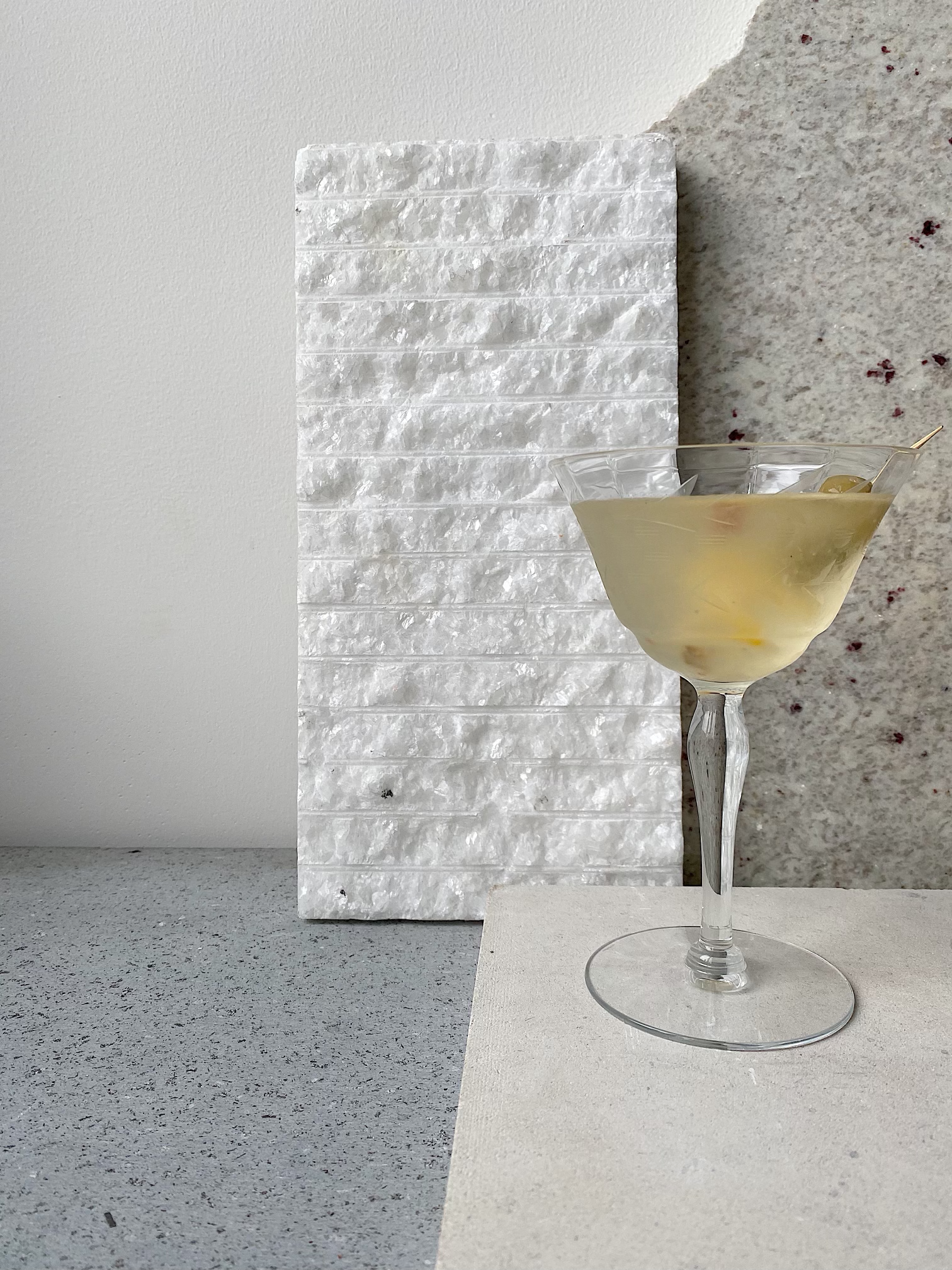 Odette's Super Dirty Preserved Lemon Martini