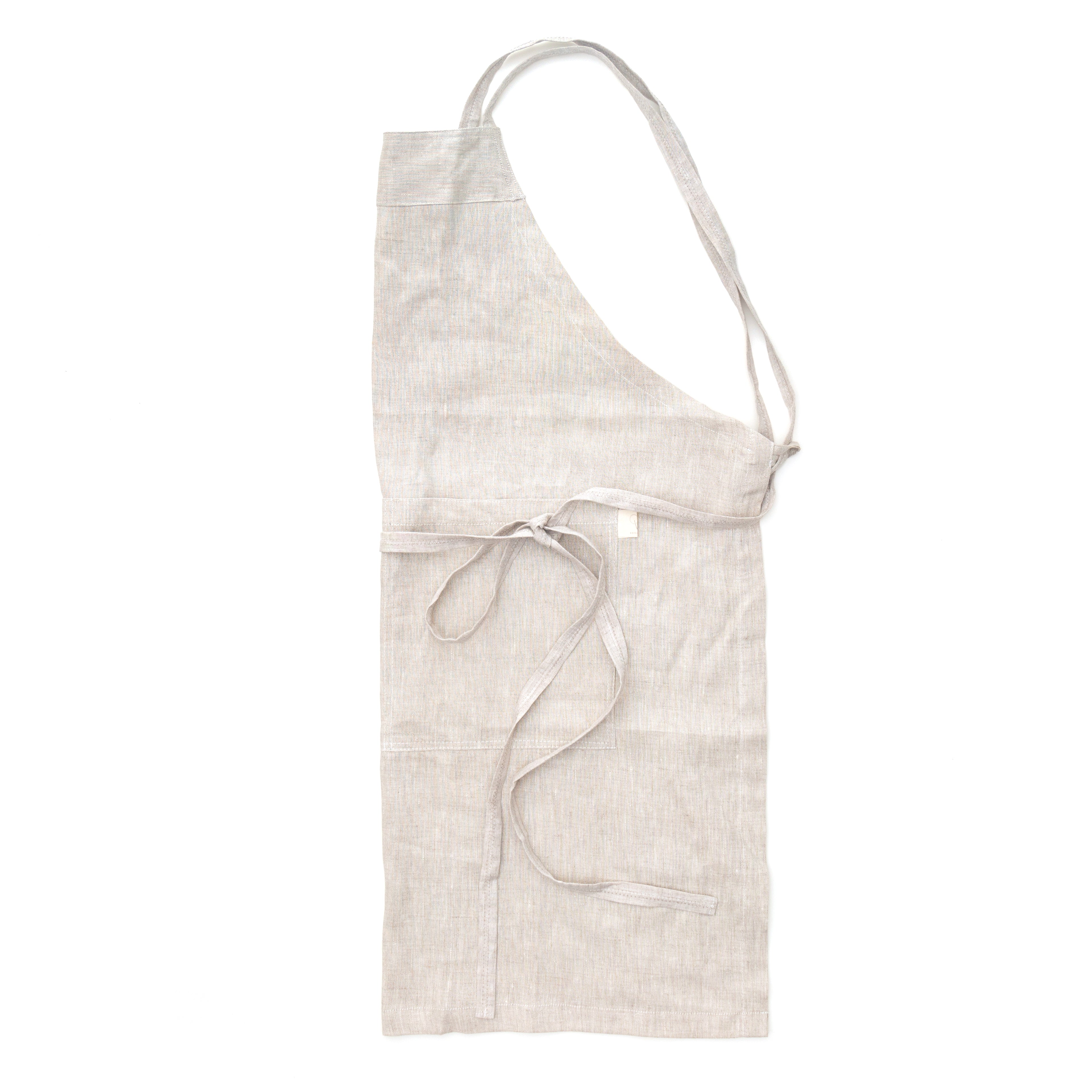 Adjustable cheapest Linen Apron - Oatmeal